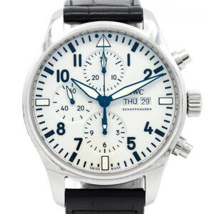IWC Pilot Chronograph Men's Watch S.E "150 Years" IW377725 Box & Papers